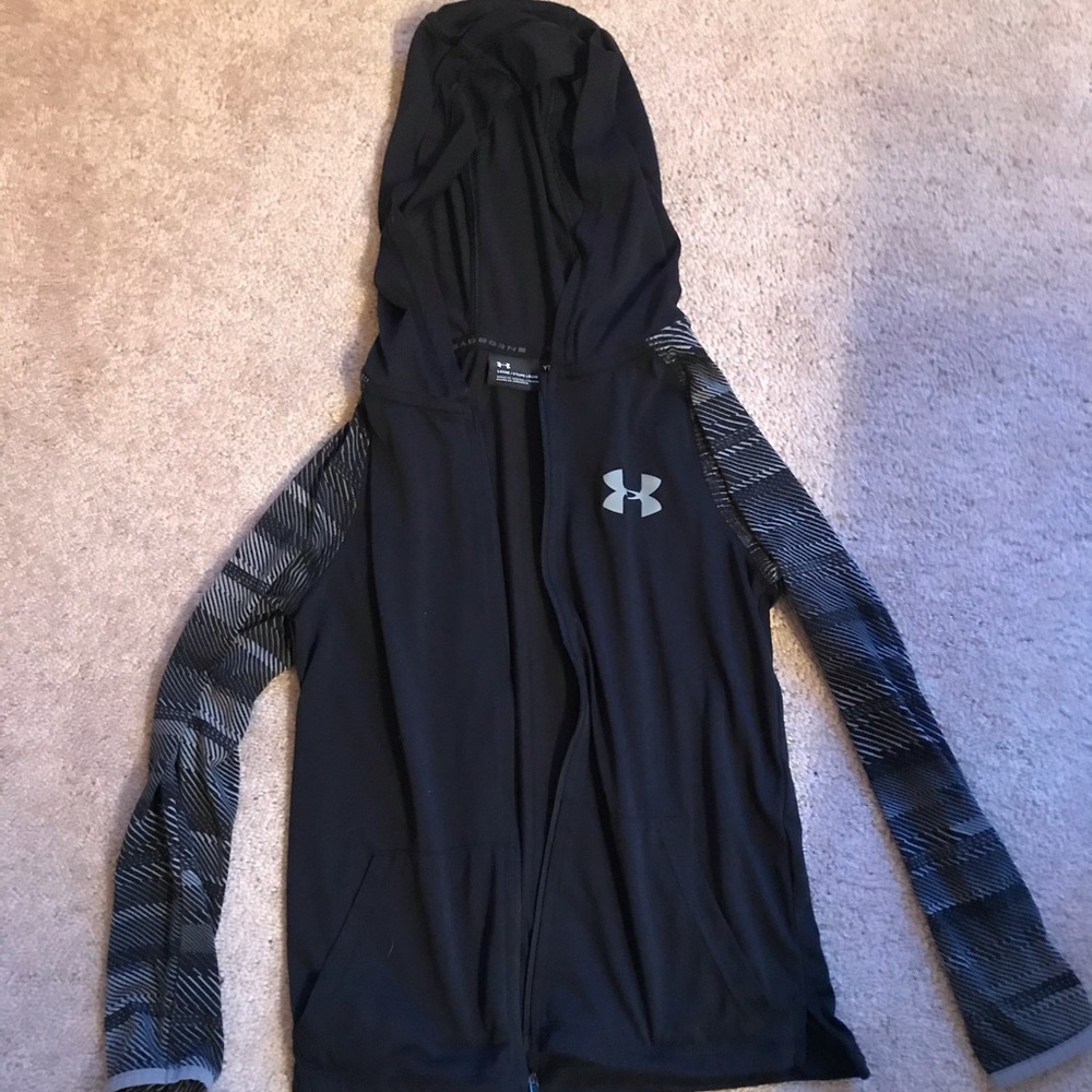 Under Armour threadborne zip up YSM